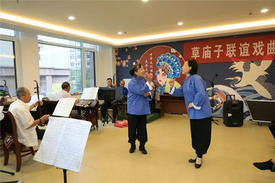 多彩社區文化潤心田 草廟子鎮以文藝創作服務提升群眾幸福感